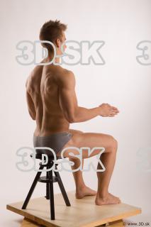 Sitting reference of unclothed  Timothy 0012